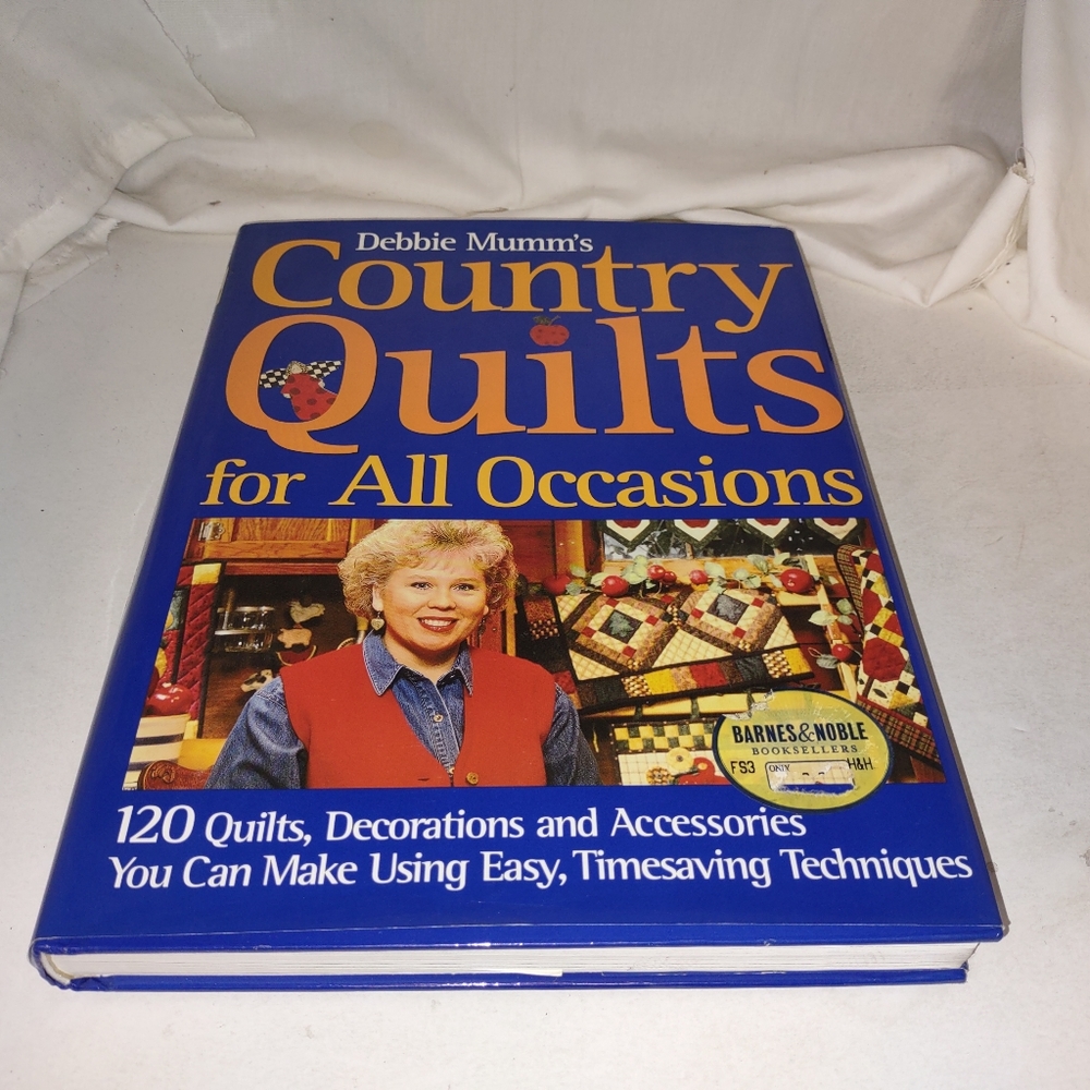 Debbie Mumm's Country Quilts for All Occasions 2001 GC HC